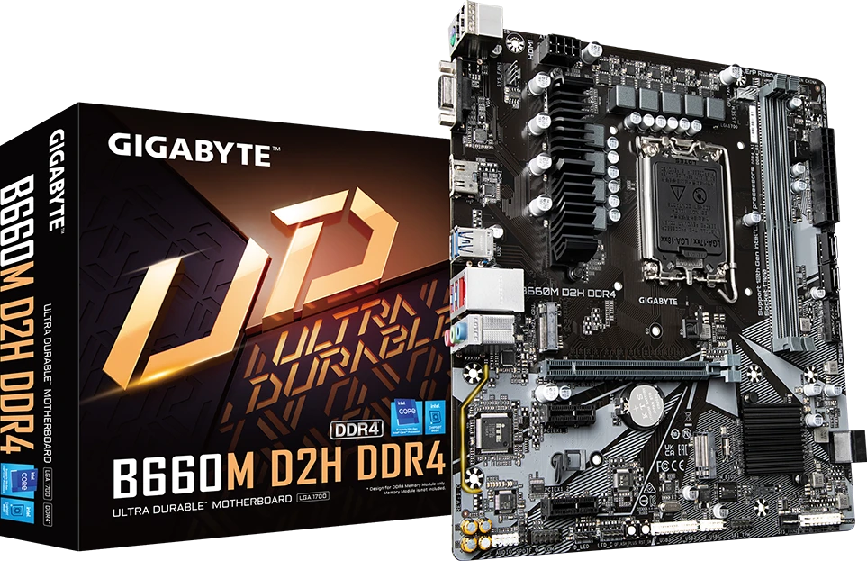 Gigabyte B660M D2H DDR4 (Rev. 1.0)
